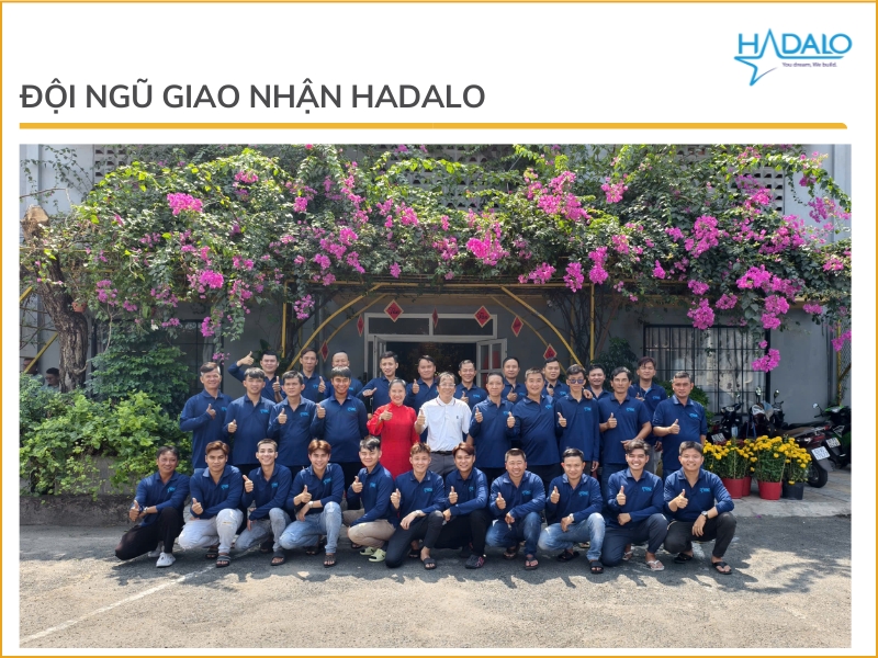 Đội ngũ giao nhận Hadalo