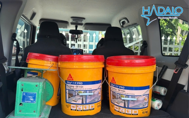 Phân phối vật liệu chống thấm nhà vệ sinh