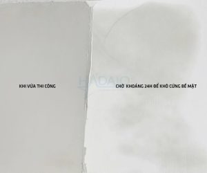 Bề mặt SikaWall 161 Skimcoat