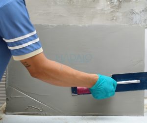 Thi công SikaWall 161 Skimcoat