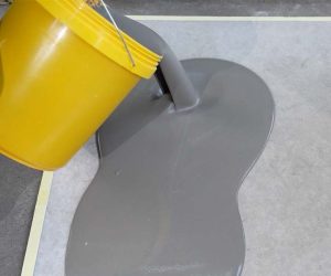 Thi công vữa tự san phẳng SikaLevel 102 VN